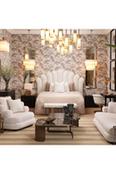 Architectural Brass Framed Coffee Table | Eichholtz Numa | OROATRADE.com