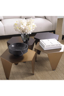 Hexagonal Contemporary Side Table | Eichholtz Metro Chic | Oroatrade.com