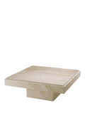 Square Travertine Coffee Table | Eichholtz Sartoria | Oroatrade.com