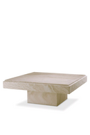 Square Travertine Coffee Table | Eichholtz Sartoria | Oroatrade.com