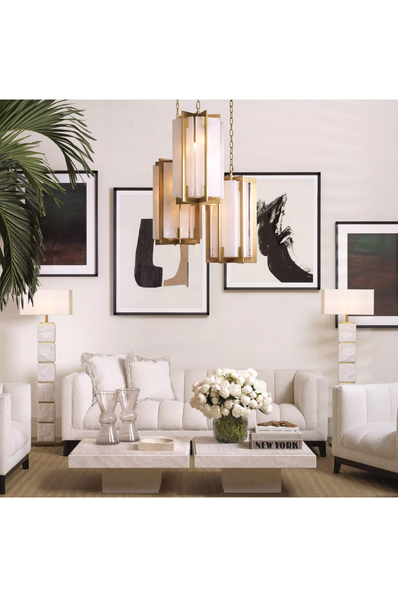 Square Travertine Coffee Table | Eichholtz Sartoria | Oroatrade.com