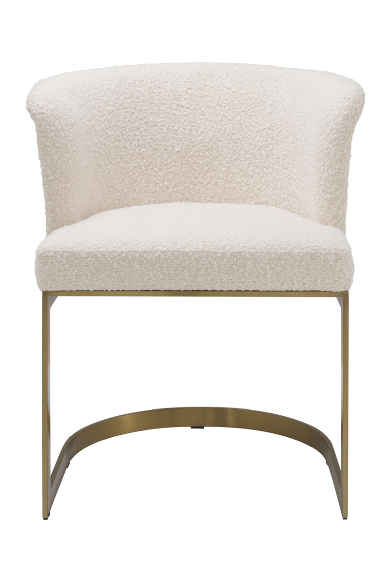 Cream Bouclé Modern Dining Chair | Eichholtz Bofinger | Oroatrade.com