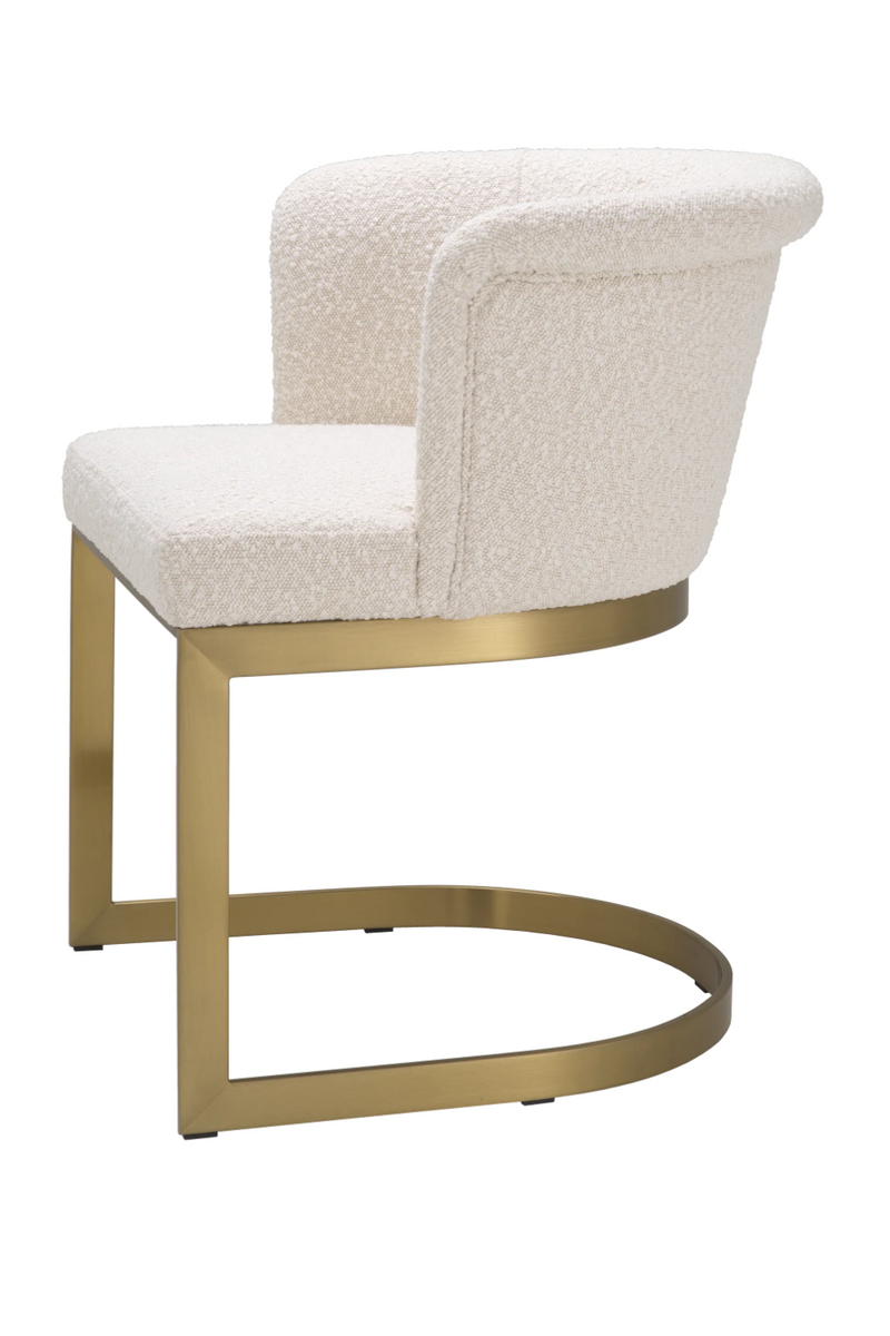 Cream Bouclé Modern Dining Chair | Eichholtz Bofinger | Oroatrade.com