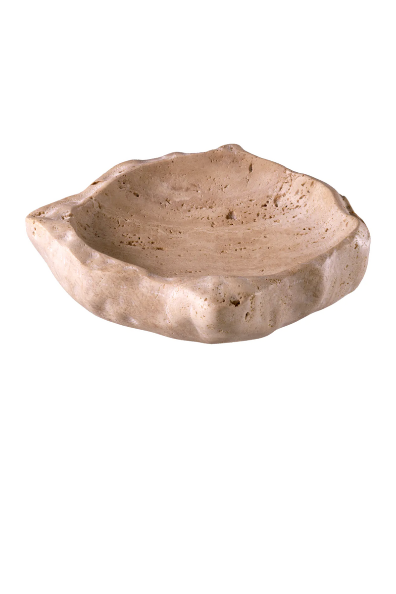 Carved Travertine Bowl | Eichholtz Callas | Oroatrade.com