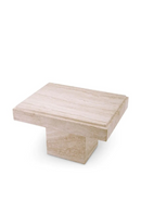 Travertine Central Base Side Table | Eichholtz Sartoria | Oroatrade.com