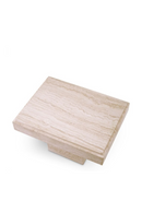 Travertine Central Base Side Table | Eichholtz Sartoria | Oroatrade.com