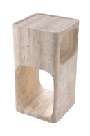Carved Stone Side Table | Eichholtz Adler | Oroatrade.com