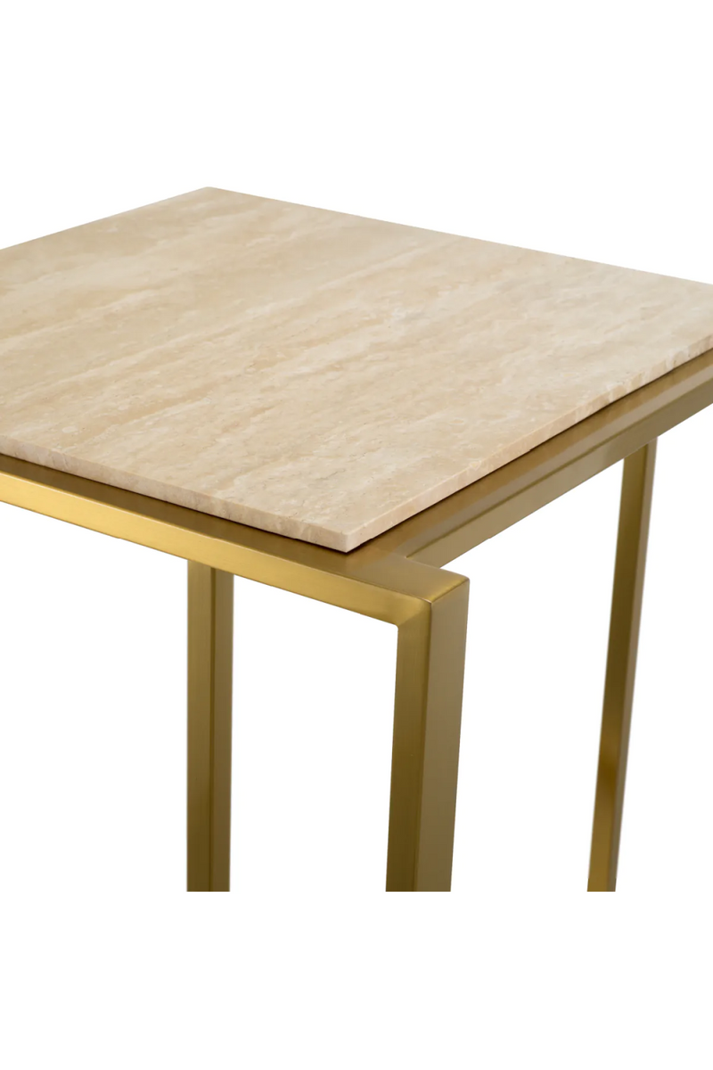 Travertine Sofa Table | Eichholtz Cocktail | Oroatrade.com