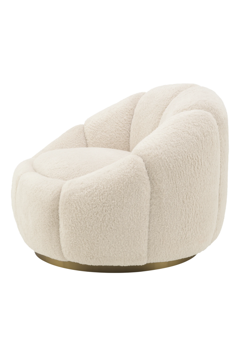 Cream Swivel Accent Chair | Eichholtz Inger | Oroatrade.com