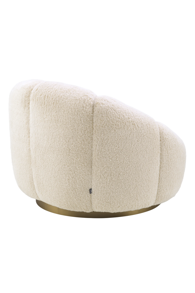 Cream Swivel Accent Chair | Eichholtz Inger | Oroatrade.com