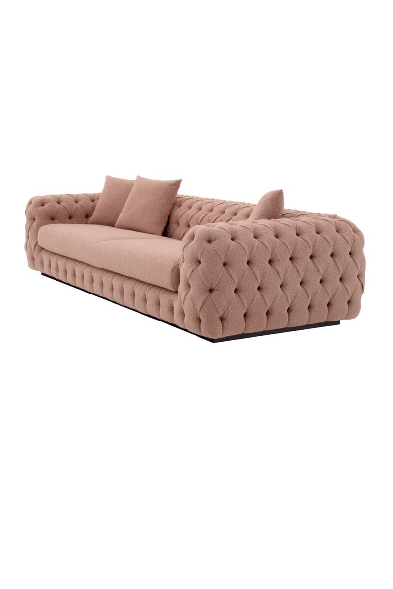 Vintage Pink Bouclé Sofa | Eichholtz Piccadilly | Oroatrade.com
