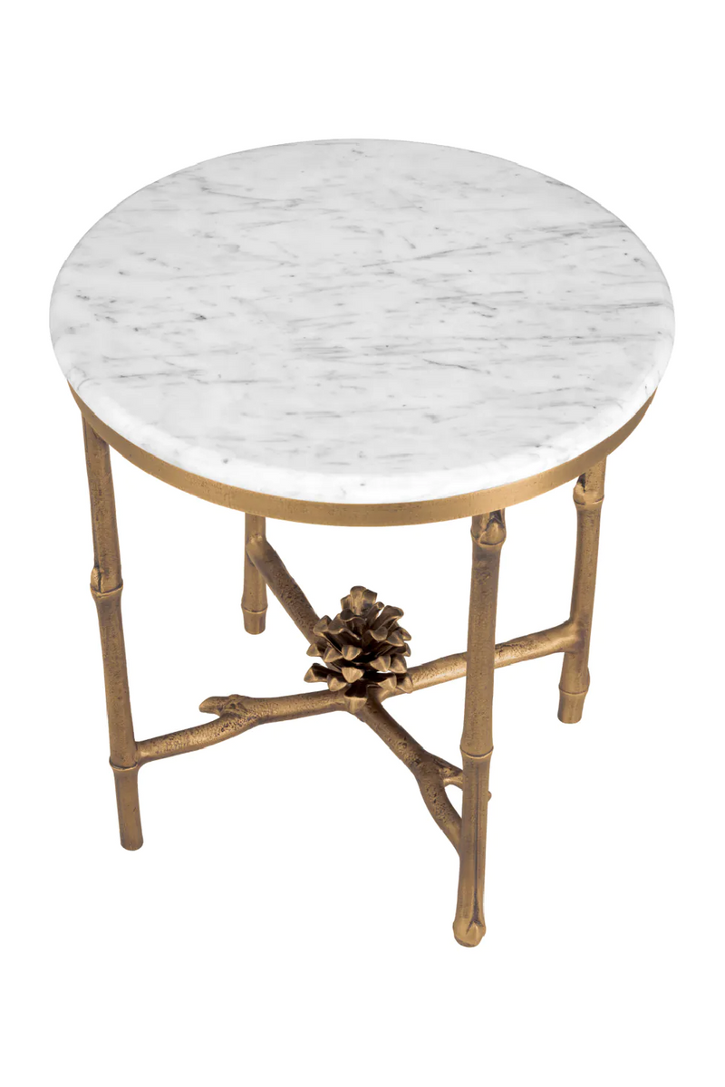 Marble Art Deco Side Table | Eichholtz Pigna | Oroatrade.com