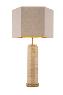 Modern Travertine Table Lamp | Eichholtz Newton | Oroatrade.com
