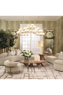 White Glass Orbs Chandelier | Eichholtz Brissac | Oroatrade.com