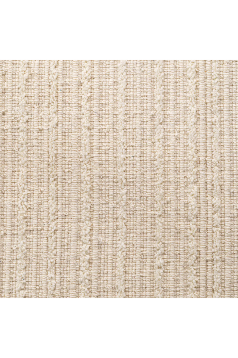 Minimalist Ivory Wool Carpet | Eichholtz Torrance | Oroatrade.com