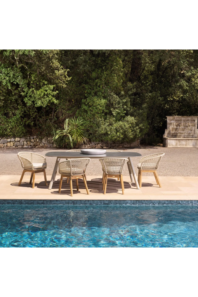 Modern Rope Outdoor Dining Chair | Eichholtz Trinity | Oroatrade.com