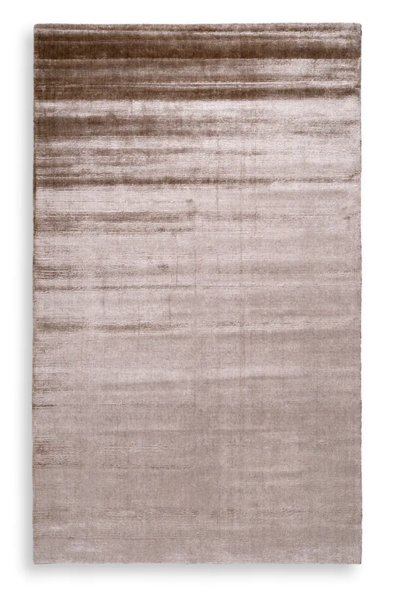 Brown Handwoven Silk Carpet | Eichholtz Asuri | Oroatrade.com