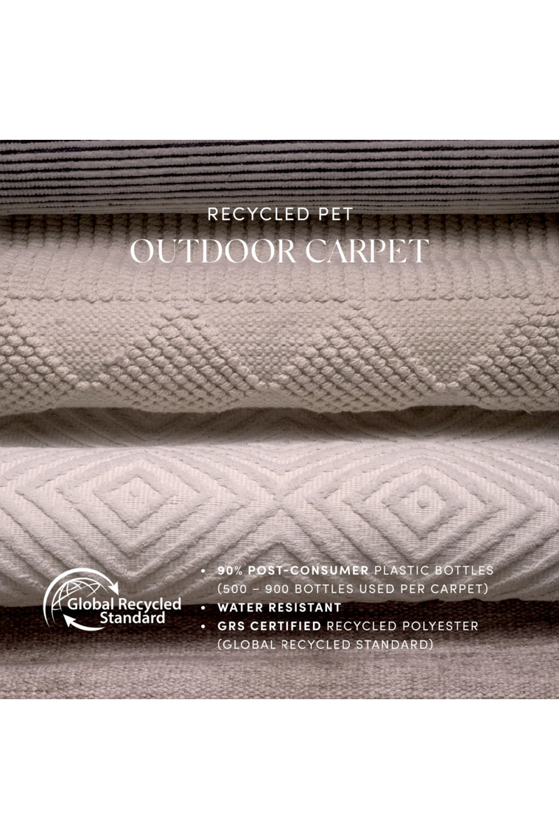 Gray Outdoor Rug 10' x 13' | Eichholtz Izeda | Oroatrade.com