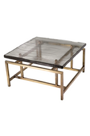 Handmade Glass Coffee Table | Eichholtz Schlumberg | Oroatrade.com