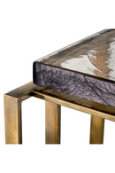 Brass Square Side Table | Eichholtz Crescent | Oroatrade.com