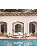 Natural Teak Outdoor Sofa | Eichholtz Manzo | Oroatrade.com