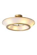 White Glass Ceiling Lamp | Eichholtz Ferette | Oroatrade.com