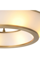 White Glass Ceiling Lamp | Eichholtz Ferette | Oroatrade.com