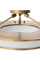 White Glass Ceiling Lamp | Eichholtz Ferette | Oroatrade.com