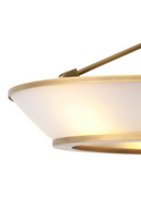 White Glass Ceiling Lamp | Eichholtz Ferette | Oroatrade.com