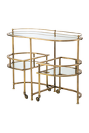 Vintage Brass Trolley | Eichholtz Lavalle | Oroatrade.com