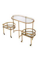 Vintage Brass Trolley | Eichholtz Lavalle | Oroatrade.com