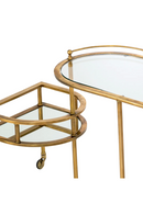 Vintage Brass Trolley | Eichholtz Lavalle | Oroatrade.com
