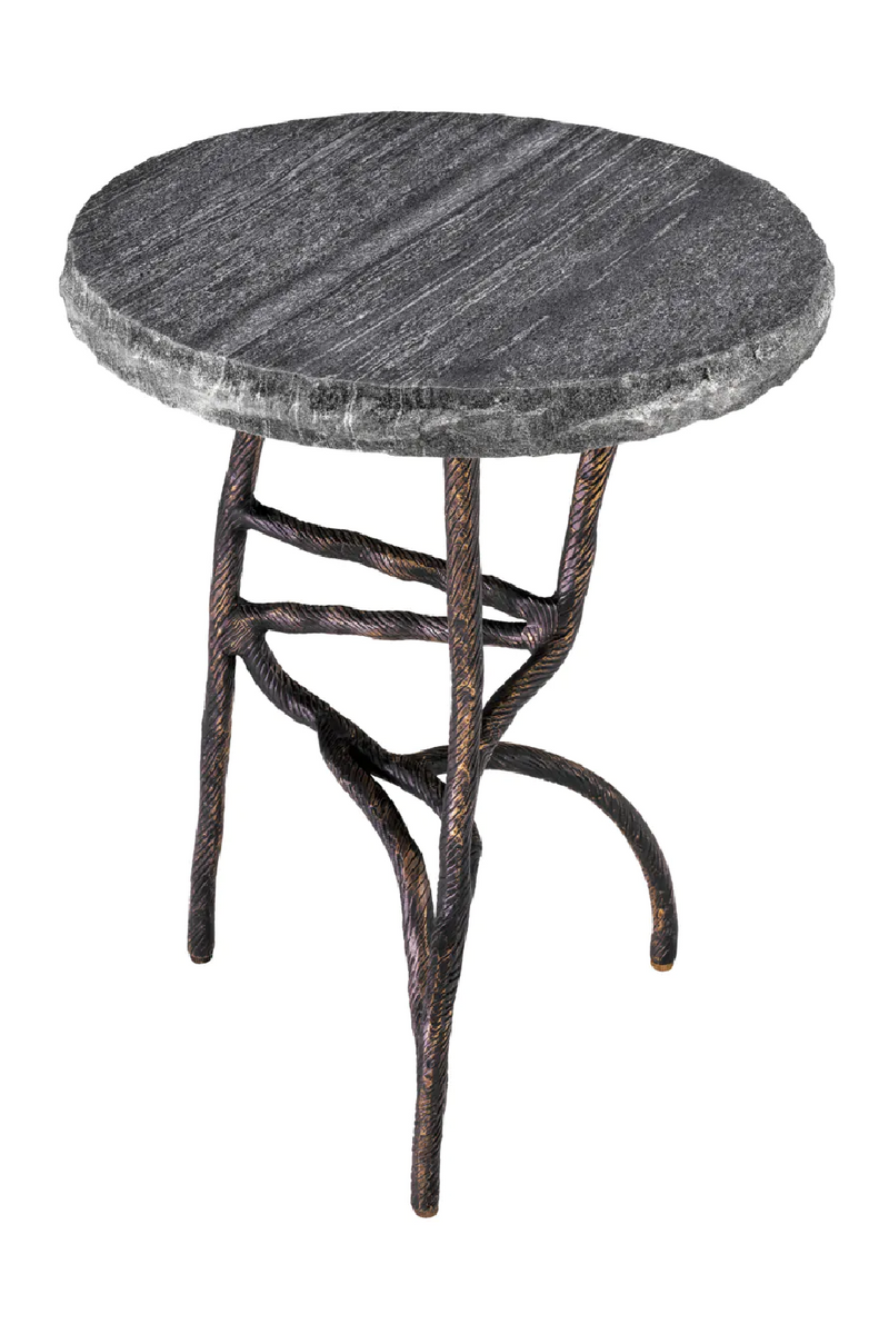Marble Vintage Style Side Table | Eichholtz Dreyfus | Oroatrade.com