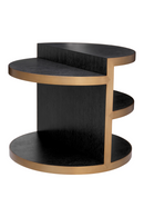 Black Oak Modern Side Table | Eichholtz Nilo | Oroatrade.com