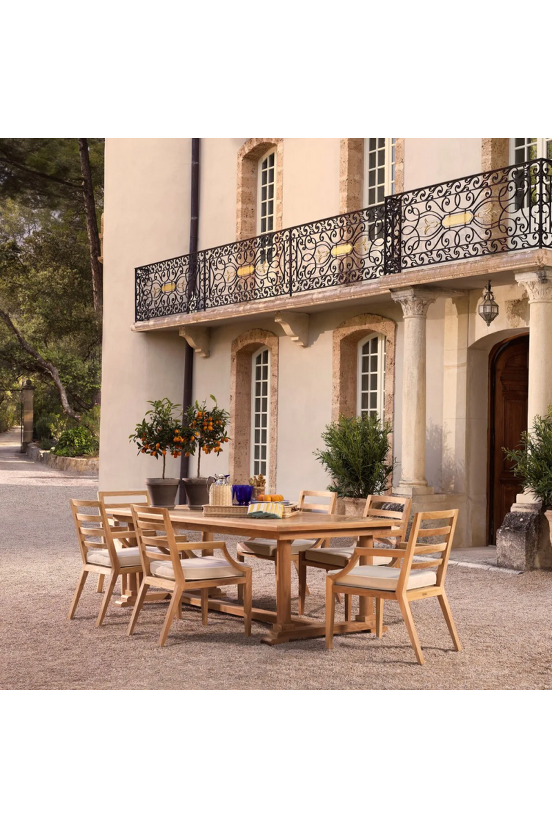 Rectangular Outdoor Dining Table | Eichholtz Bell Rive | Oroatrade.com