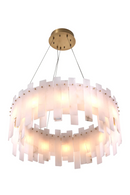 Alabaster Modern Chandelier | Eichholtz Pizzorni | Oroatrade.com