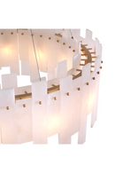 Alabaster Modern Chandelier | Eichholtz Pizzorni | Oroatrade.com