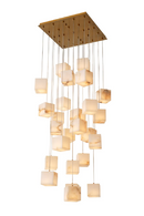 Alabaster Blocks Chandelier | Eichholtz Duboce | Oroatrade.com