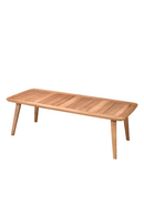 Slatted Teak Outdoor Dining Table | Eichholtz Glover | Oroatrade.com