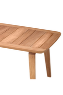 Slatted Teak Outdoor Dining Table | Eichholtz Glover | Oroatrade.com