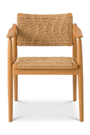Natural Teak Outdoor Dining Chairs (2) | Eichholtz Coral Bay | Oroatrade.com