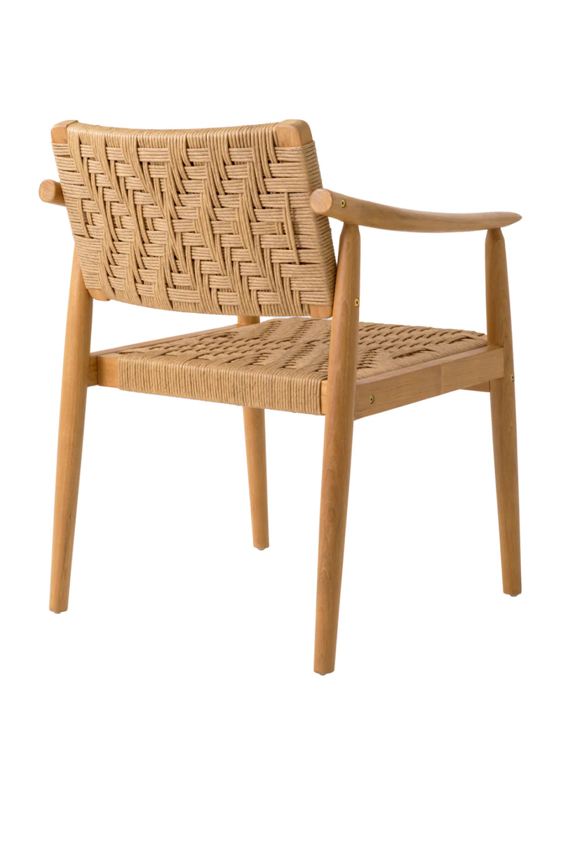 Natural Teak Outdoor Dining Chairs (2) | Eichholtz Coral Bay | Oroatrade.com