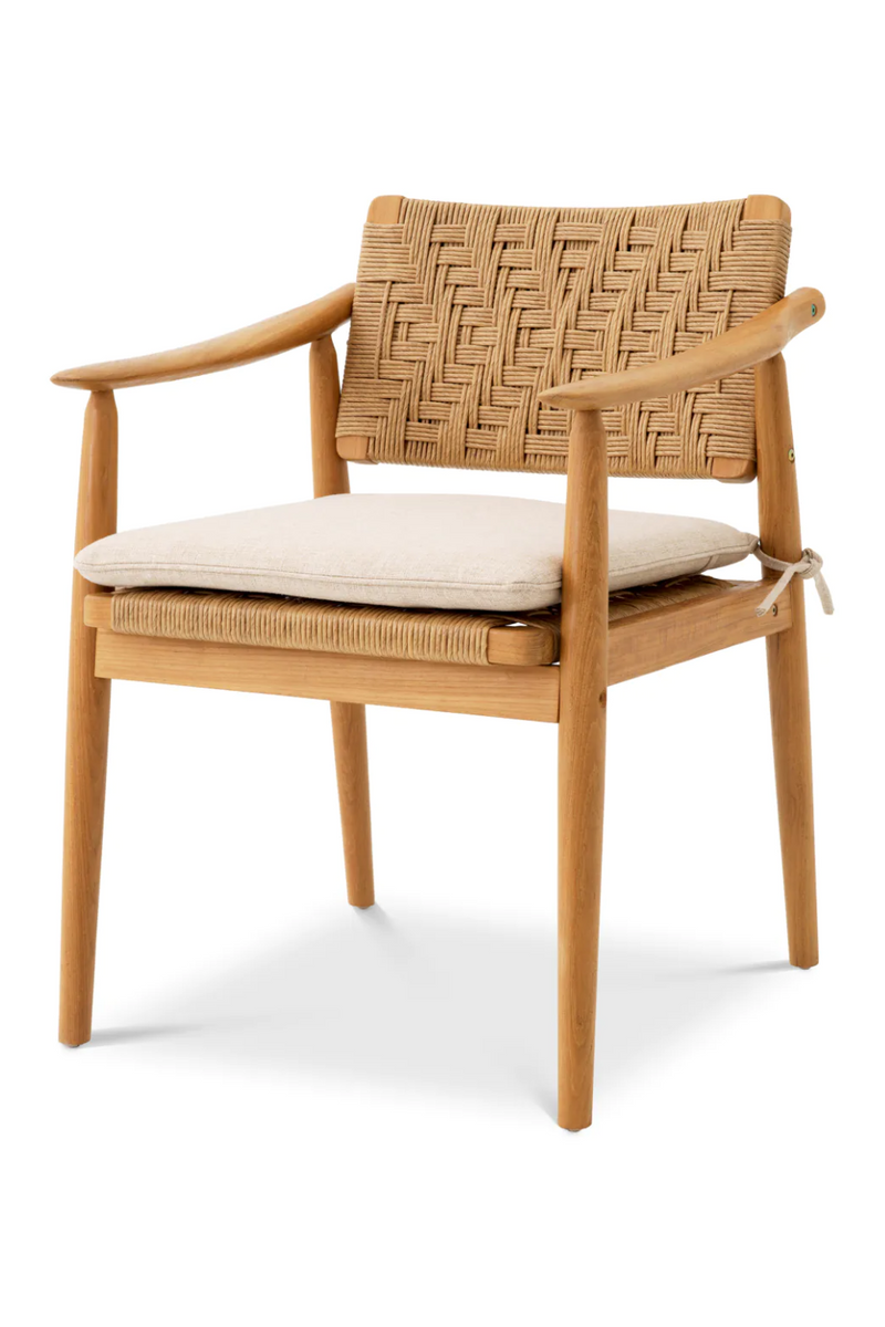 Natural Teak Outdoor Dining Chairs (2) | Eichholtz Coral Bay