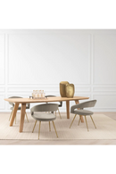 Oak Scandinavian Dining Table | Eichholtz Glover | Oroatrade.com