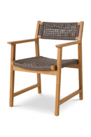 Gray Weave Outdoor Dining Chairs (2) | Eichholtz Cancun | Oroatrade.com