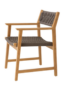 Gray Weave Outdoor Dining Chairs (2) | Eichholtz Cancun | Oroatrade.com