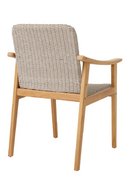 Taupe Weave Outdoor Dining Chair | Eichholtz Honolulu | Oroatrade.com