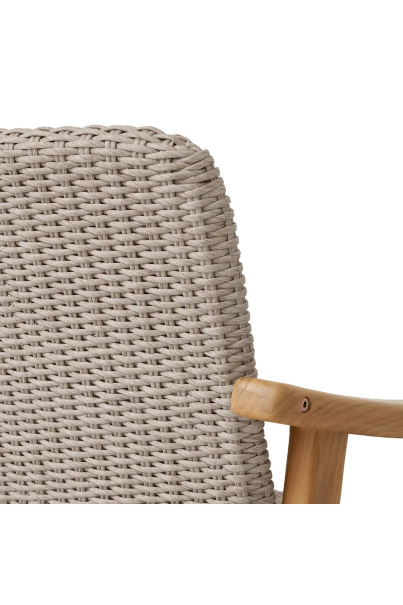 Taupe Weave Outdoor Dining Chair | Eichholtz Honolulu | Oroatrade.com