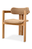 Modern Wooden Outdoor Dining Chair | Eichholtz Donato | Oroatrade.com