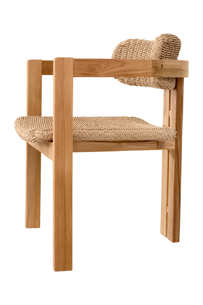 Modern Wooden Outdoor Dining Chair | Eichholtz Donato | Oroatrade.com